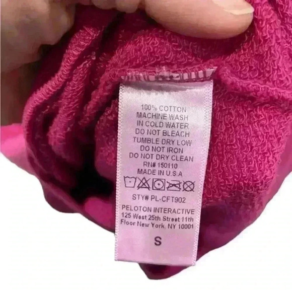 NWT Peloton Women Oversized Crewneck Long Sleeve Logo Casual Sweatshirt S - Picture 10 of 11